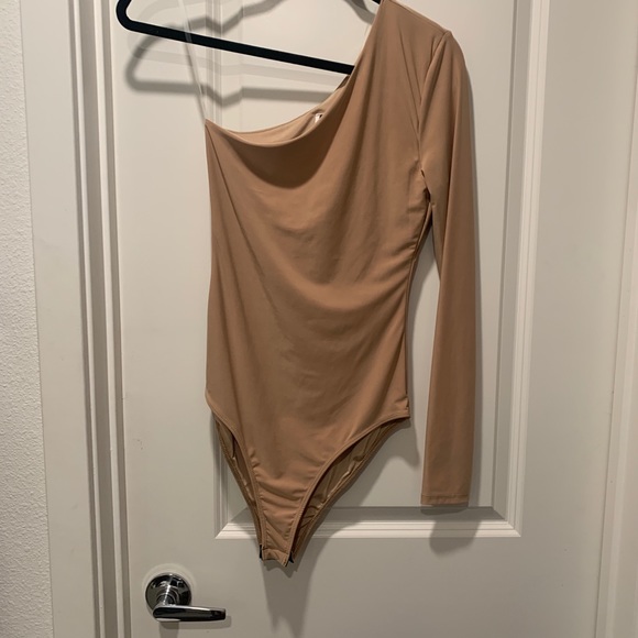 Tops - 3 for $20 one shoulder nude body suit